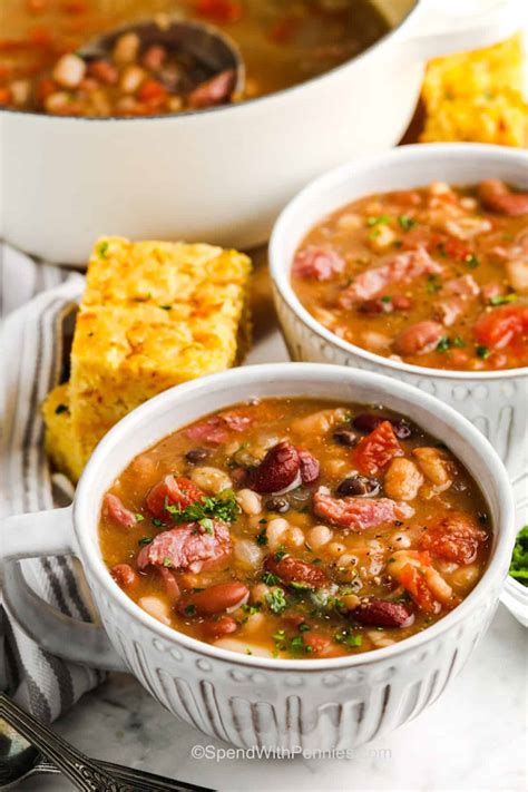 15 Bean Soup Freezer Friendly Be Yourself Feel Inspired