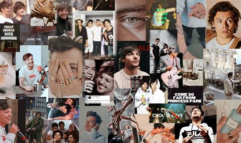 Larry Computer Background Collage De One Direction Fotos De One