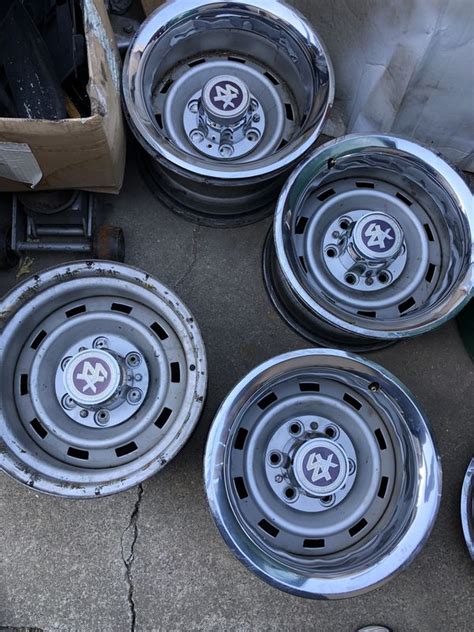 For Sale Chevy Truck Rims 15 X 8 6 Lug C 10 Or K 10 Rally Wheels For