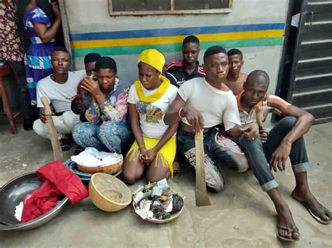 Police Arrest Eight Suspected Cult Members During Initiation