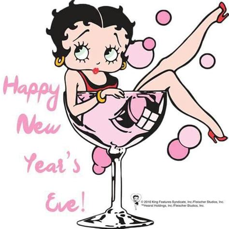 Happy New Years Eve Betty Boop Happy New Years Eve Animated Cartoon Characters