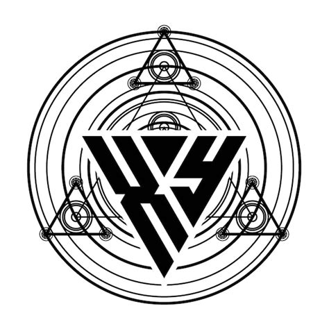 Premium Vector X Y Monogram Letter Logo With Triangle Shape Design