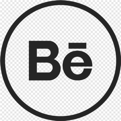 Behance Icon Behance Icon Behance Black White Png And Vector