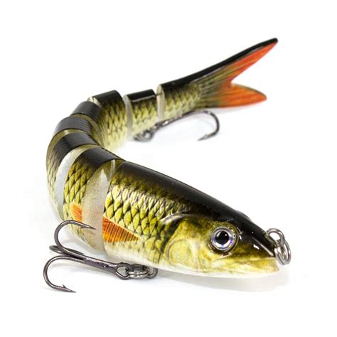 135cm 20g 8 Segments Big Pike Lures Lifelike Jointed Hard Lure With