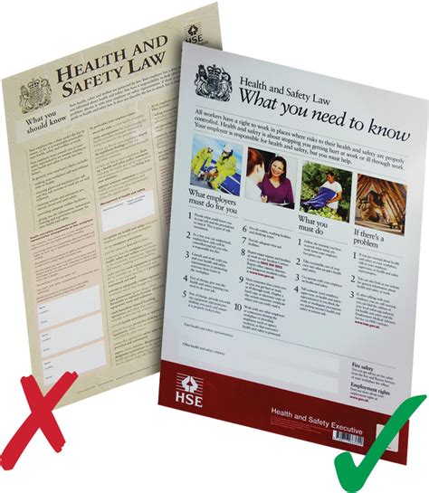 There are various versions of the poster, so that you can select the most appropriate for your business, depending on where in the uk your business is based. Have you got a new health & safety law poster? - Safety First Aid Training