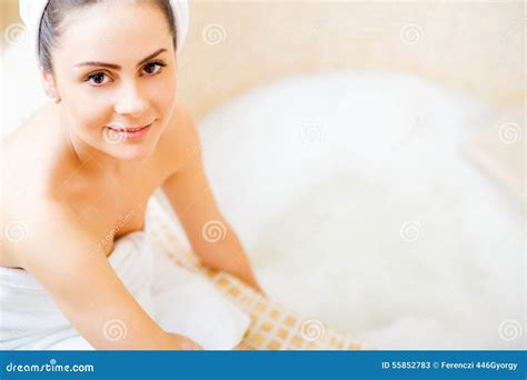 Bathing Time Stock Image Image Of Bathe Bubble Relaxed 55852783