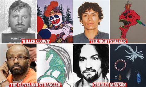 inside the creepy underground world of serial killer art daily mail online