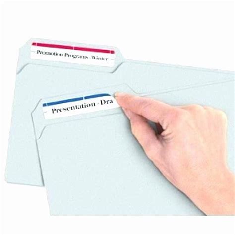 Oxf 334301m oxford index card page markers, 3 x 5, dot grid ruled, assorted color tabs, 36 per pack. 35 Hanging File Folder Label Template - Labels Design ...