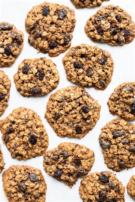 Our keto oatmeal cookie recipe is finally here! A simple and reliable recipe for soft and chewy gluten free oatmeal raisin cookies loaded … in ...
