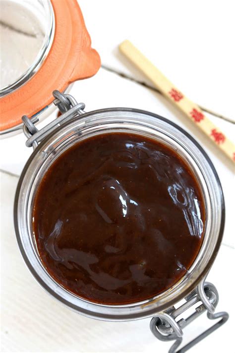 Reduce the heat to medium low and stir in the hoisin sauce and water. The BEST Homemade Hoisin Sauce - The Daring Gourmet
