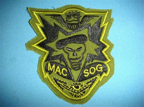 Subdued Patch Us Macv Sog Military Assistance Command Studies