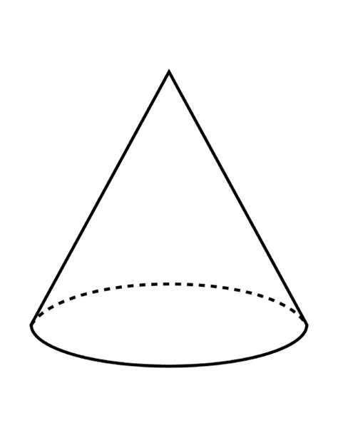 Geometry Drawing A Cone On A Plane Mathematics Stack Exchange