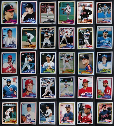 So, with that in mind, here are the 10 most valuable 1989 topps baseball cards as gauged by ebay sales. 1989 Topps Traded Baseball Cards Complete Your Set Pick From List 1T-132T | Deportes