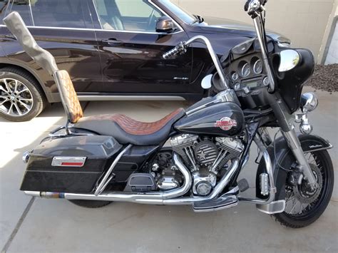 Harley davidson touring drivers backrest ultra classic, electra glide adjustable. 2007 Harley-Davidson® FLHTCU Ultra Classic® Electra Glide ...