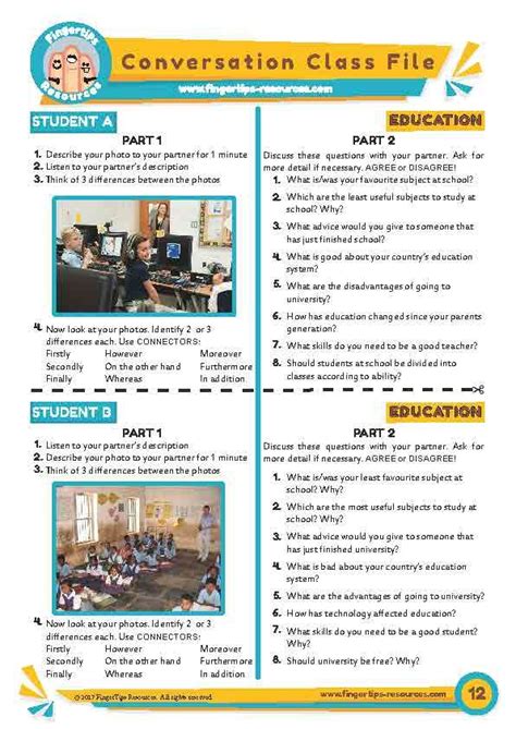 Are you trying to figure out what to actually do in your english conversation class for. Education - ESL Speaking Activity | Thing 1 y Utiles escolares