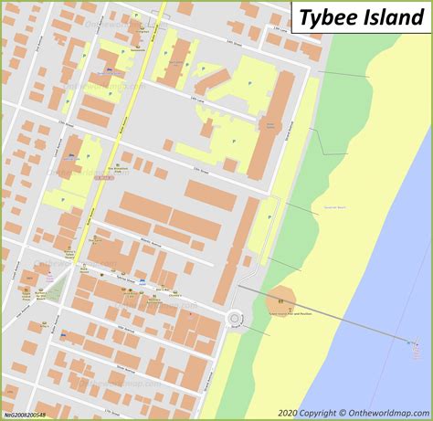 Tybee Island Georgia Zillowgoogle Map