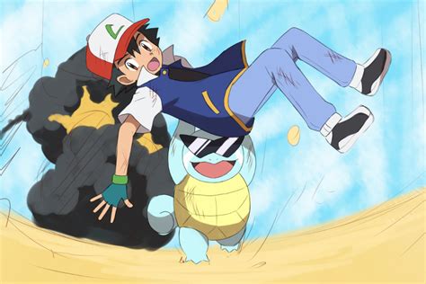 Asatsuki Fgfff Ash Ketchum Squirtle Squirtle Squad Creatures