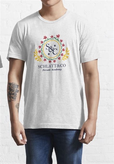 Jschlatt T Shirts Schlatt Co Private Academy Rose T Shirt Jschlatt Shop