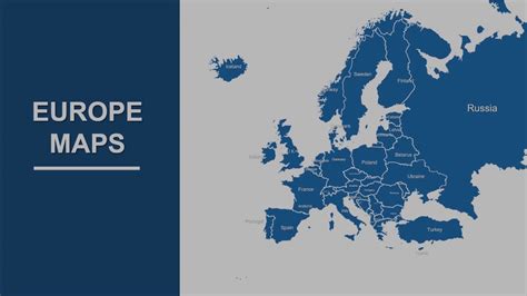 🌎 Maps Of Europe Powerpoint Maps Europe Presentation Templates Youtube