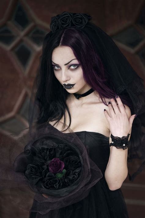 darya goncharova goth beauty gothic fashion dark beauty