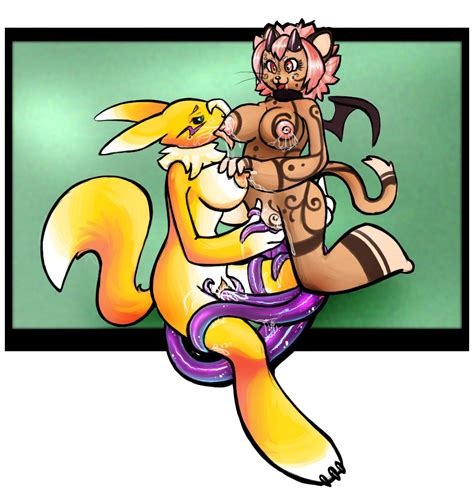 Rule Anthro Breasts Canine Digimon Female Fox Fur Furry Pussy