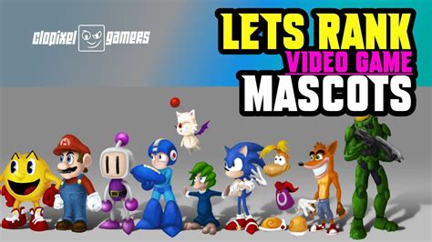 Video Game Mascots Lets Rank Them Mario Sonic Opa Opa Pacman And More YouTube