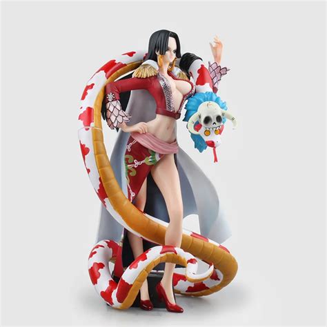 Japan Anime One Piece Sq Special Quality Boa Hancock Sexy Pvc Action Figure Collectible Toy 22cm