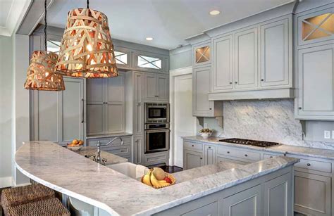 25 Breathtaking Carrara Marble Kitchens For Your Inspiration