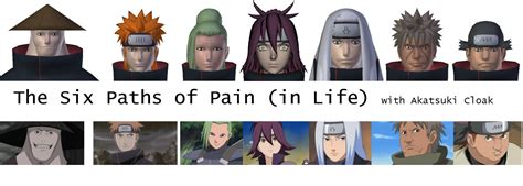 6 Paths Of Pain Names