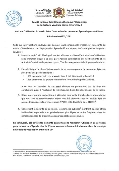 Premier décès en lien avec le vaccin astrazeneca au canada. Le vaccin AstraZeneca maintenu au Maroc pour la population ...