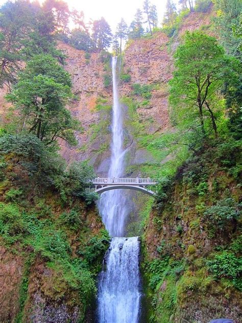 Hotels near vancouver national historic reserve. Multnomah Falls, Multnomah County, Oregon — by Jon Battle ...