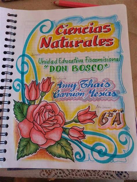 Es un diseño exclusivo y lo puedes editar fácilmente en word. Caratulas Para Dibujar De Ciencias Naturales