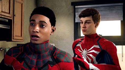 Miles Morales Reveals His Big T To Unmasked Spider Man Peter Parker