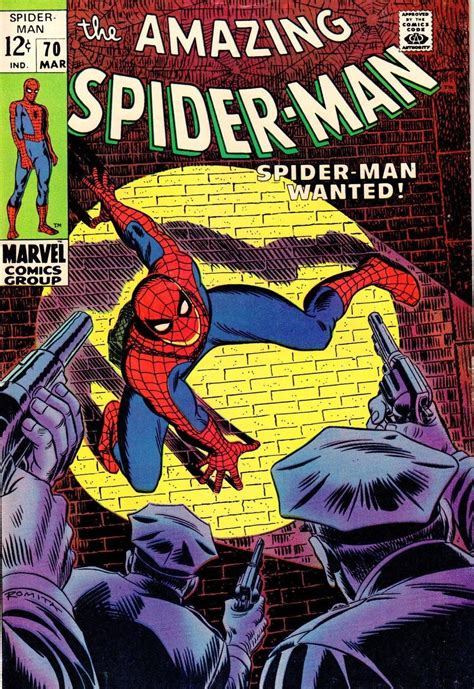 The Amazing Spider Man Comic Book Values Issues 61 70