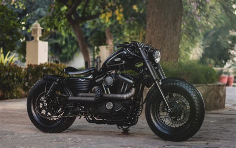 Hell Kustom Harley Davidson 48 By Rajputana Custom Motorcycles