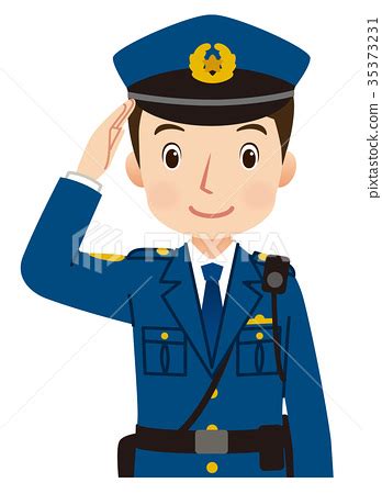 Copyrights and trademarks for the cartoon, and other promotional materials are held by their respective owners and their use is allowed under the fair use clause of the copyright law. Police officer face pose - Stock Illustration [35373231 ...
