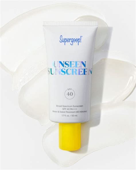 Supergoop Unseen Sunscreen Spf 40 Ingredients Review Restorbio