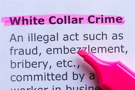 White Collar Crimes And Federal Charges Do They Go Hand In Hand