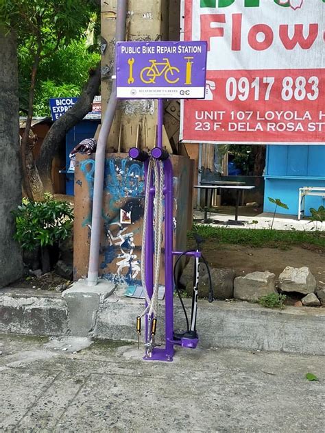 Rapide 20th ave rapide cubao. Public Bike Repair Station Installed in Quezon City