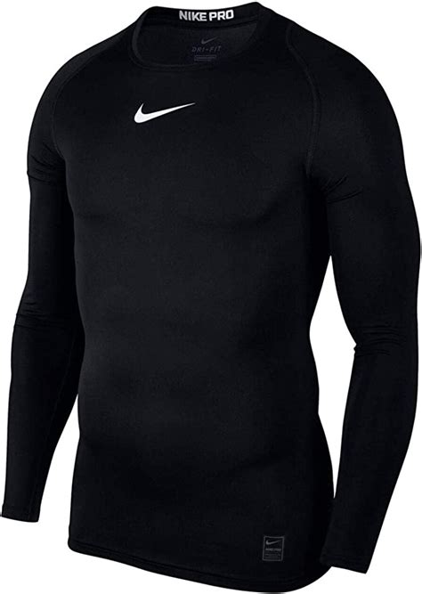 Nike Men S Pro Training Compression Long Sleeve Shirt Amazon Co Uk