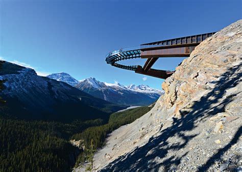 Glacier Skywalk Extends Over Canadas Jasper National Park