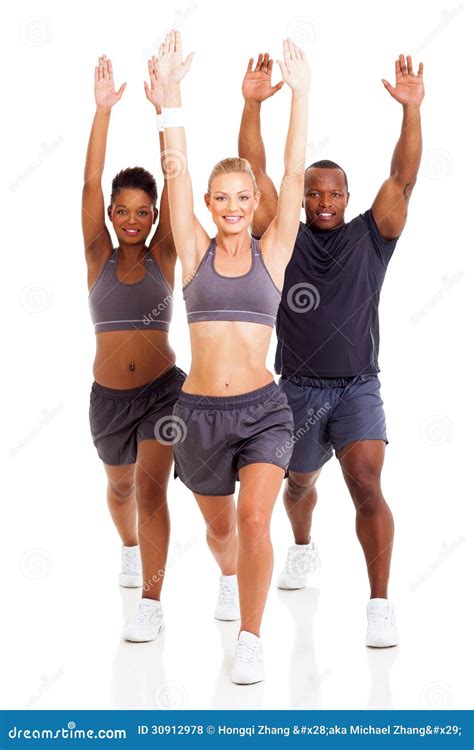 Exercice De Personnes De Forme Physique Photo stock - Image du