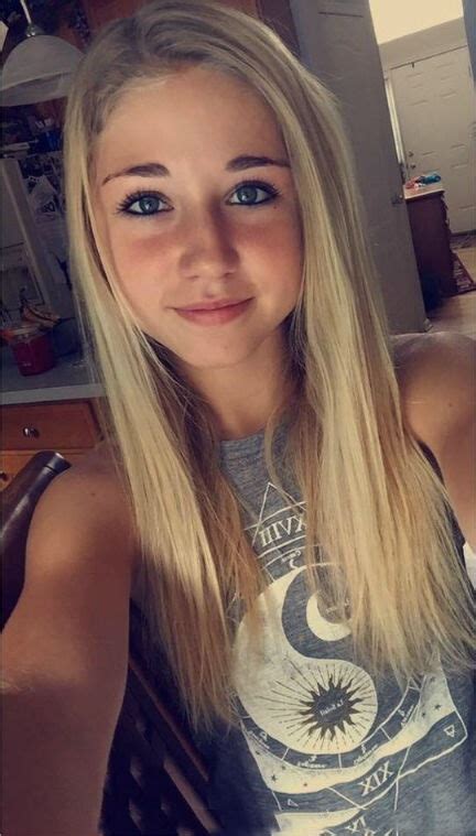Blonde Teen Selfie Telegraph