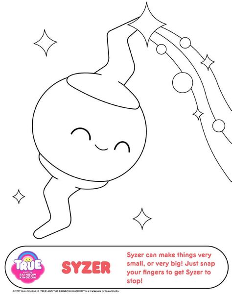 15 Free Printable True And The Rainbow Kingdom Coloring Pages