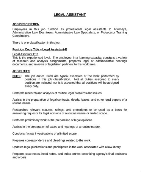 Free administrative assistant job description template. FREE 9+ Sample Administrative Assistant Job Descriptions in PDF | MS Word