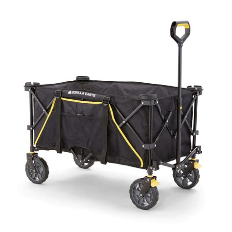 Buy Gorilla Carts 7 Cubic Feet Foldable Collapsible Durable All Terrain