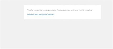 How To Fix There Has Been A Critical Error On Your Website Wordpress Error Devopsschool Com