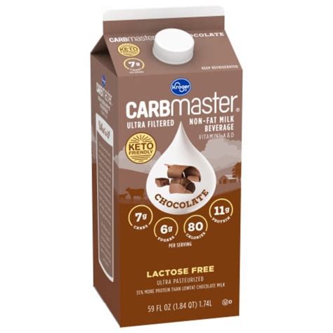 Kroger Carbmaster Lactose Free Non Fat Chocolate Milk 59 Fl Oz Ralphs