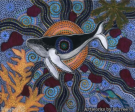 Humpback Whale Soul Searching A3 Girlcee Print By Mirree Contemporar