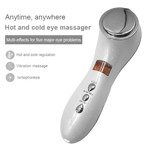 Facial Massagerportable Handheld Vibration Hot Cool Skin Care Device